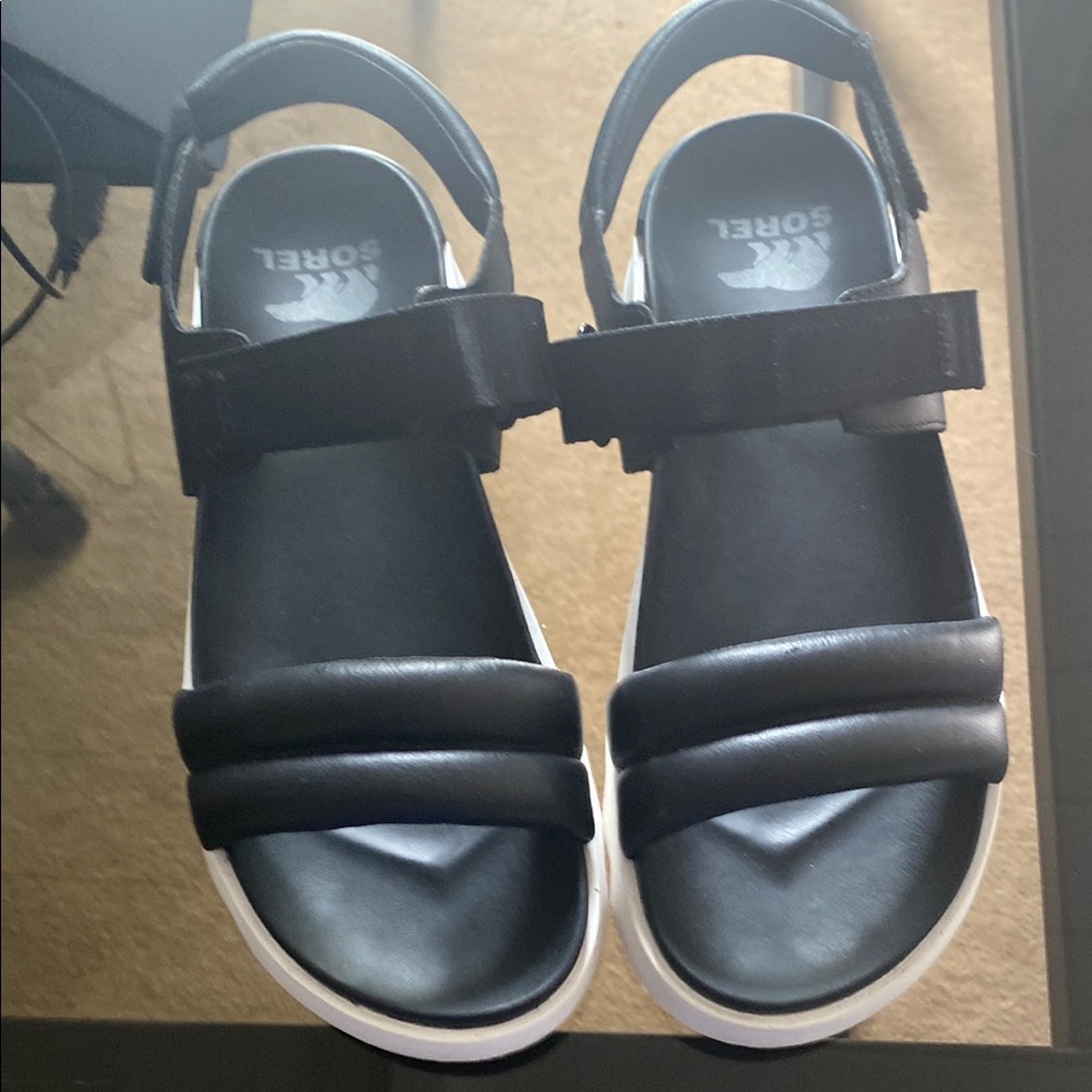 Sorel adjustable Black Sandals